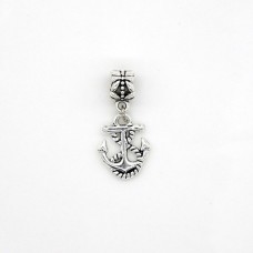 Metal bead charm "Anchor"