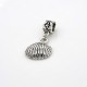 Metal bead charm "Seashell"