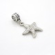 Metal bead charm "Starfish"