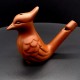 Souvenir ceramic water whistle in the form of a bird, size: 6.5x8x3.8 cm