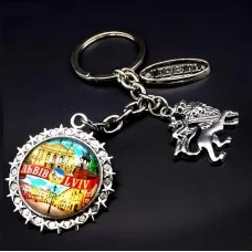 Souvenir keychain Lviv