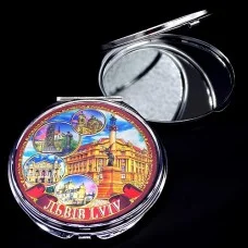 Сувенірне дзеркало косметичне Львів