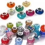 Glass charms