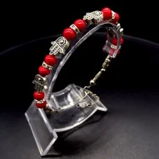 Bracelet children's amulet from the evil eye *Hand of Fatima* size: length-17cm+4