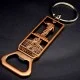 Keychain Odessa with opener collage of Duke de Richelieu Opera House