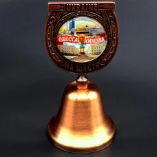 Souvenir Bell in the form of a horseshoe Odessa Duke Marine Station