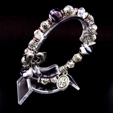 Elastic Pandora style bracelets