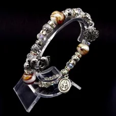 Elastic Pandora style bracelets