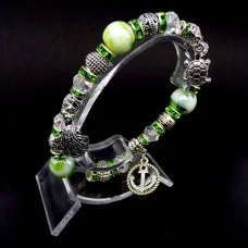 Pandora style bracelets with elastic band