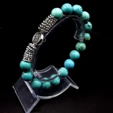Bracelet made of natural stone Turquoise