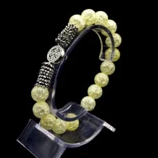 Bracelet made of natural stone Citrine