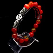 Bracelet made of natural stone Sardonyx