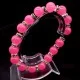 Elastic band bracelet Mallorca natural stone effect *rose quartz*, size: 18cm+
