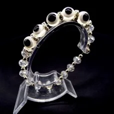 Bracelet on a rubber band against the evil eye, size 18 cm+