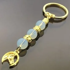 Metal keychain in the shape of a male scorpion. Copper color, size: length-3.8cm, width-2.3cm