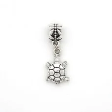 Metal bead charm "Turtle"