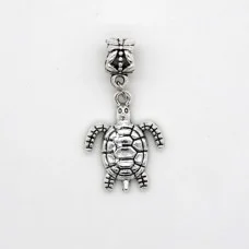 Metal bead charm "Turtle"