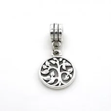 Metal bead charm "Tree of life"