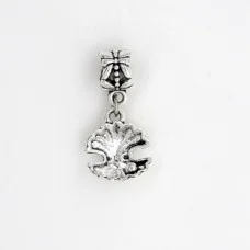 Metal bead charm "Sea pearl"