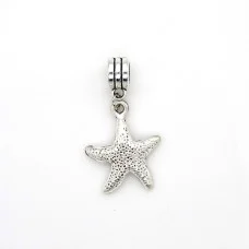 Metal bead charm "Starfish"