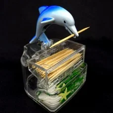Toothpick holder Dolphin