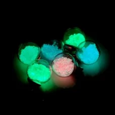 Pendant, pendant glowing in the dark "Glass ball"