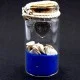 Marine souvenir glass bottle with a pendant