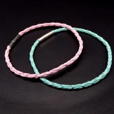 Basis for charm bracelet eco leather